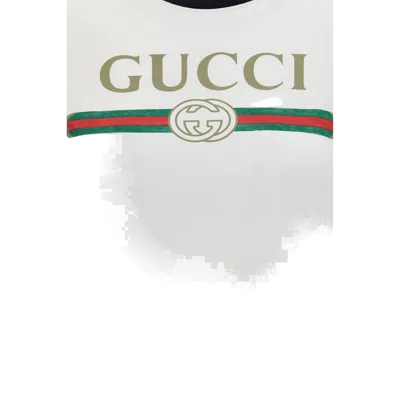 Gucci Web T-shirt In White