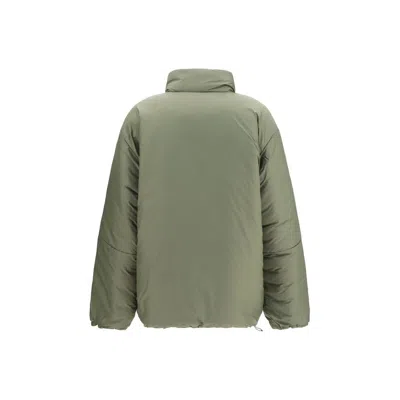 Miu Miu Goose Down Puffer Down Jacket In Green
