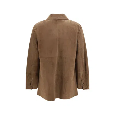 S Max Mara ' Gocce Jacket In Brown