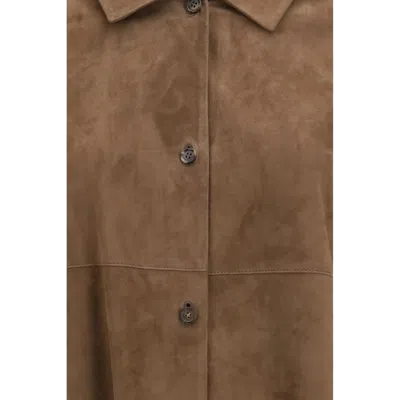 S Max Mara ' Gocce Jacket In Brown