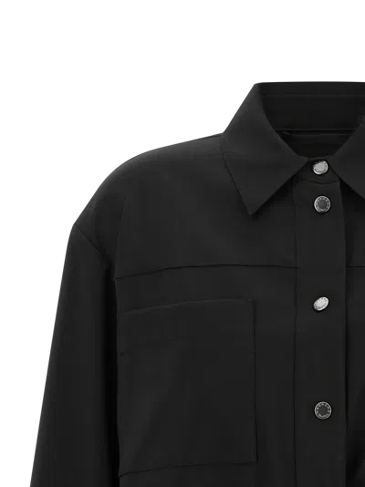 Max Mara Virgin Wool Jacket In Black