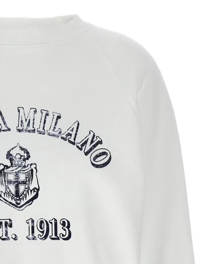 Prada Milano Est Sweatshirt In White