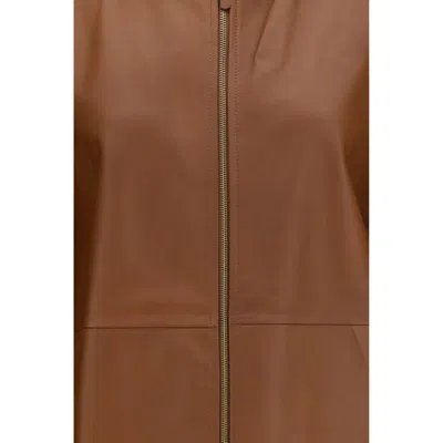 Max Mara Cinoso Jacket In Brown