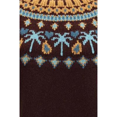 Alanui Aries Sweater In Bordeaux