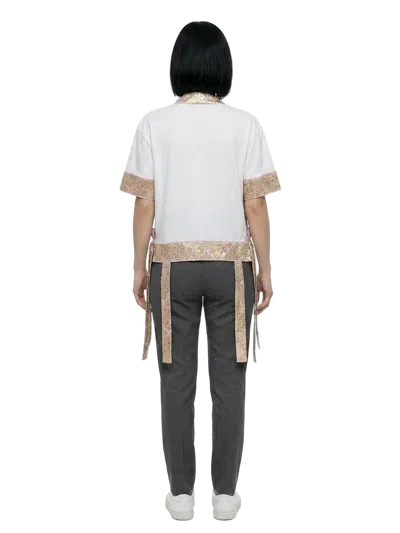 Dolce & Gabbana Wool-blend T-shirt In White