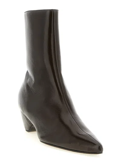 Khaite Sybil Ankle Boot In Multi