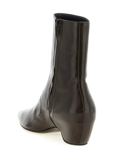 Khaite Sybil Ankle Boot In Multi