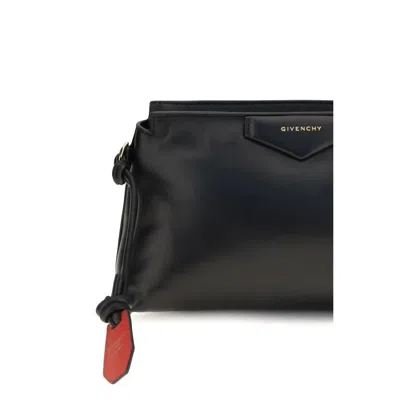 Givenchy Antigona Bomber Wallet In Black