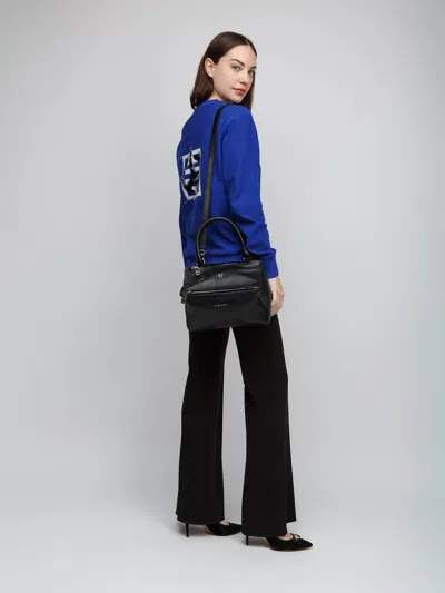 Givenchy Pandora Basic Shoulder Bag In Black