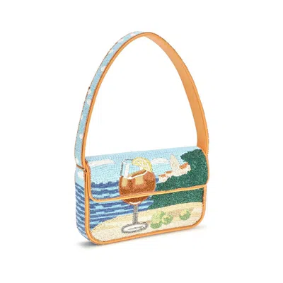 Staud Tommy Shoulder Bag In Multicolor