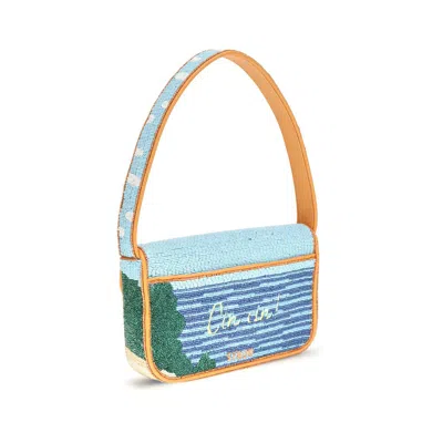 Staud Tommy Shoulder Bag In Multicolor