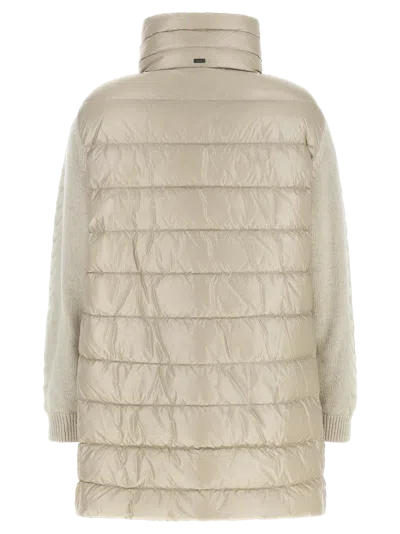 Herno Resort Down Jacket In Neutral