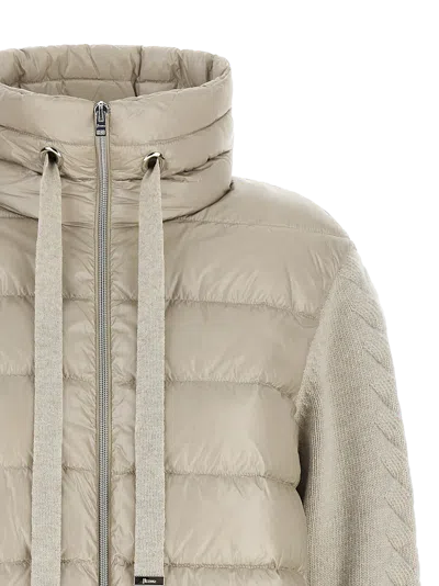 Herno Resort Down Jacket In Neutral