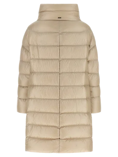 Herno Down Jacket In Neutral