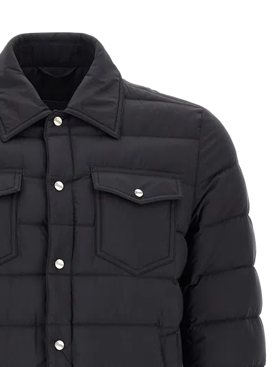 Herno Quilted Polyamide Down Jacket In Black
