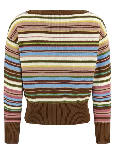 Max Mara Sweater In Brown