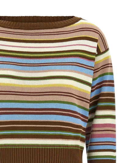 Max Mara Sweater In Brown