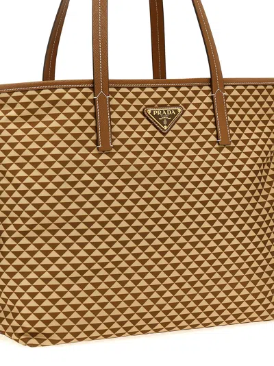 Prada Tote Bag In Multicolor