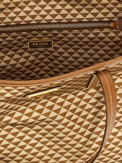 Prada Tote Bag In Multicolor