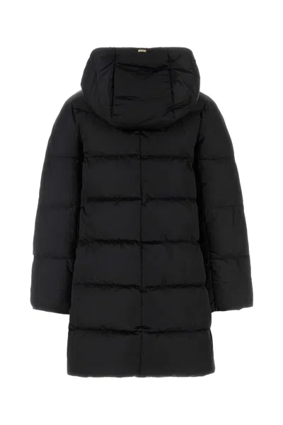 Herno Lightweight Quilted Down Jacket For Women In Black