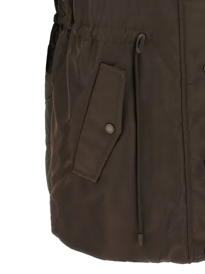 Max Mara Vest In Brown