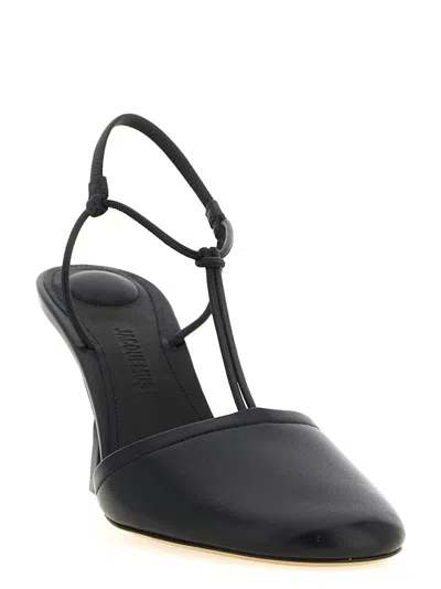 Jacquemus Heels In Black