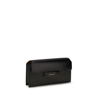 Givenchy Antigona Box Wallet In Black