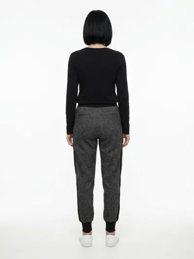 Dolce & Gabbana Wool-blend Leggings In Gray