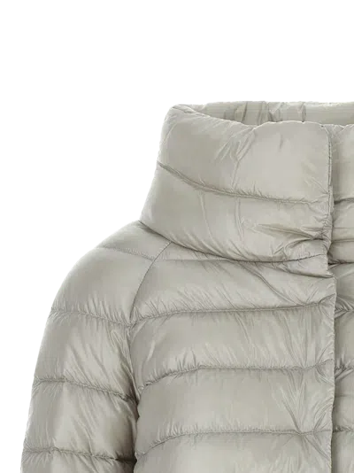 Herno Sofia Down Jacket In Gray