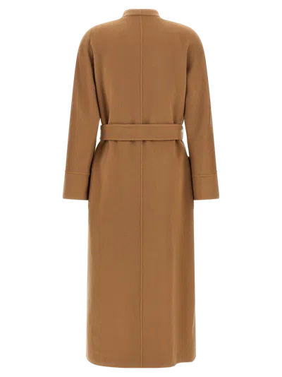 Max Mara Coat In Beige