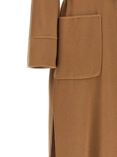 Max Mara Coat In Beige
