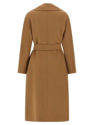 Max Mara Cles Coat In Neutral