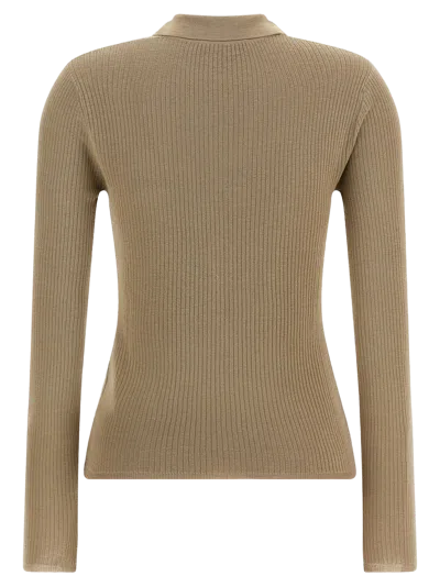 Max Mara Gergo Blouse In Brown