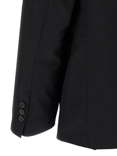 Prada L-blend Single-breasted Jacket In Black