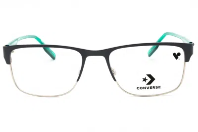 Converse Cv3000 Metal-frame Rectangular Eyeglasses In Black