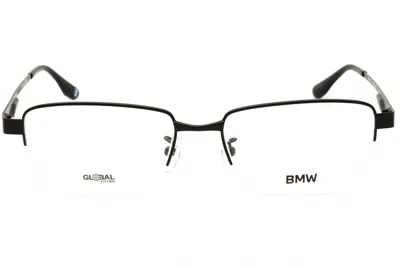 Bmw Bw5072h Rectangular Metal Eyeglasses In Black