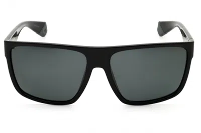 Polaroid Core Pld6076s Polarized Rectangular Sunglasses In Black