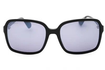 Max & Co Mo0079 Rectangular Acetate Sunglasses In Black