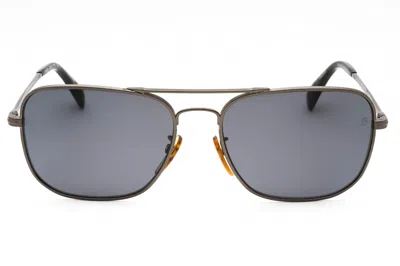 David Beckham Db1093s Sunglasses In Silver
