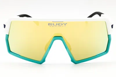 Rudy Project Sp855769 Shield Frame Sunglasses In White
