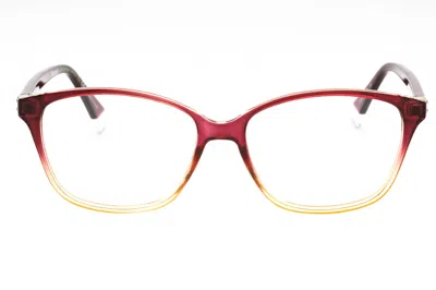 Polaroid Core Pldd466 Gradient Rectangular Eyeglasses In Violet