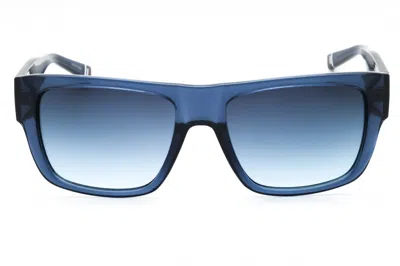 Fila Sfi281 Rectangular Acetate Sunglasses In Blue
