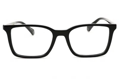 Polaroid Core Pldd499 Rectangular Plastic Frame Eyeglasses In Black