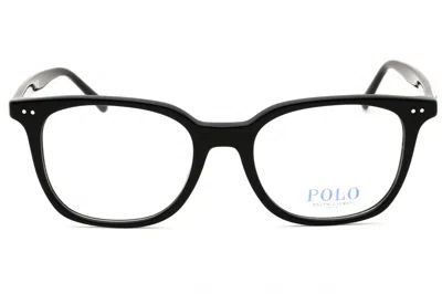 Polo Ralph Lauren 0ph2256 Rectangular Acetate Eyeglasses In Black
