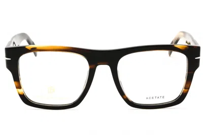 David Beckham Db7020bold Eyeglasses In Black