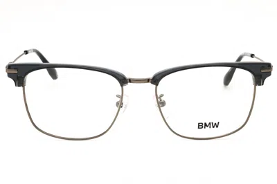 Bmw Bw5096h Metal Rectangular Eyeglasses In Brown