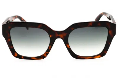 Levi's Levis Lv1027s Tortoiseshell Rectangular Sunglasses In Brown