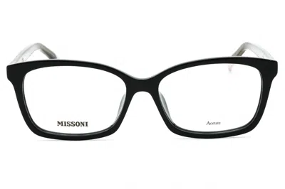 Missoni Mis0150g Rectangular Acetate Eyeglasses In Black