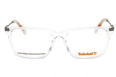 Timberland Tb50016 Rectangular Propionate Eyeglasses In Clear