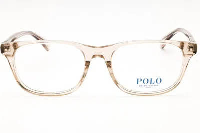 Polo Ralph Lauren 0ph2280f Rectangular Frame Eyeglasses In Brown
